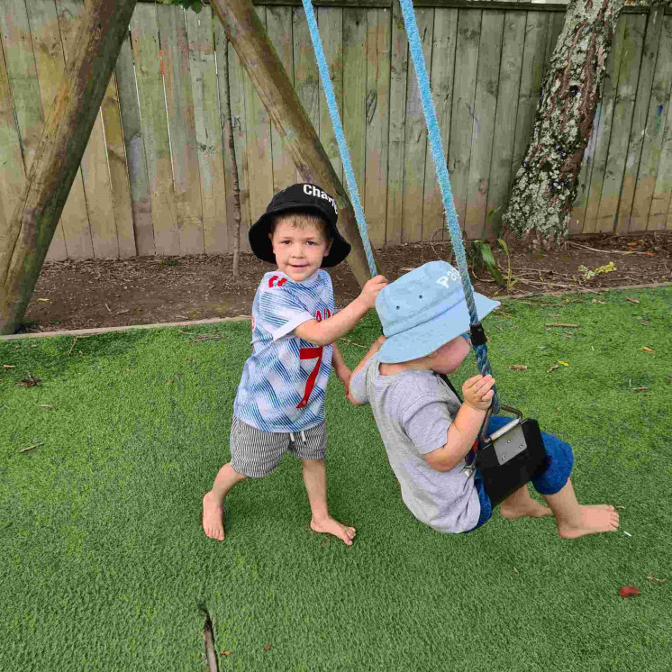 Relationships and friendships formed at daycare Busy Bees Carterton
