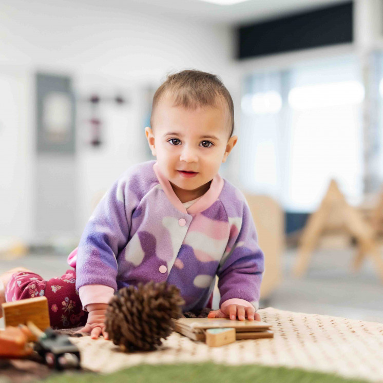 Child playing inside at Busy Bees Church Street early childhood learning centre