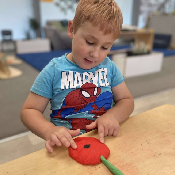 Busy Bees Church St Arts and crafts poppy