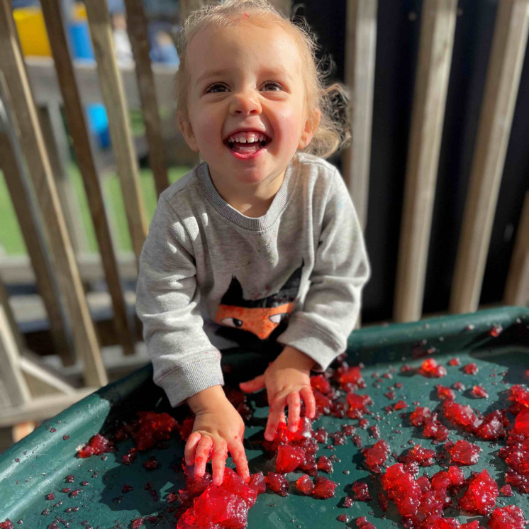 Sensory Play at Busy Bees Dargaville 