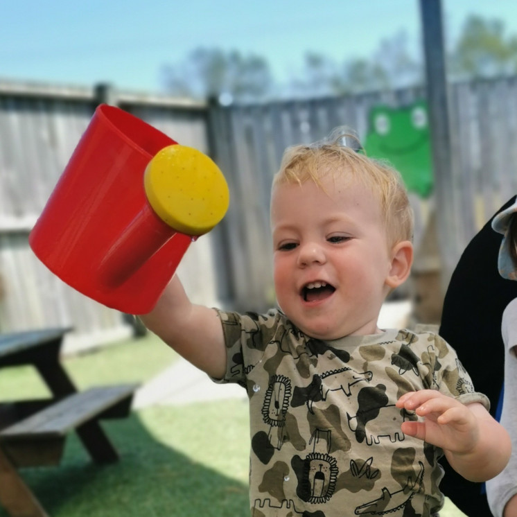 Fun outdoors at Busy Bees Dargaville 