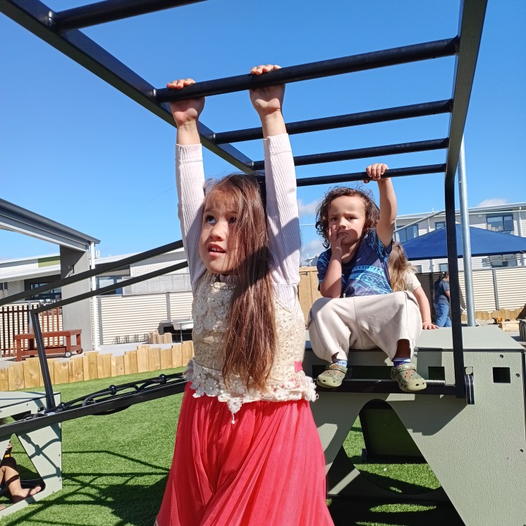 Busy Bees Grandview Road Outdoor monkey bars for physical development 2