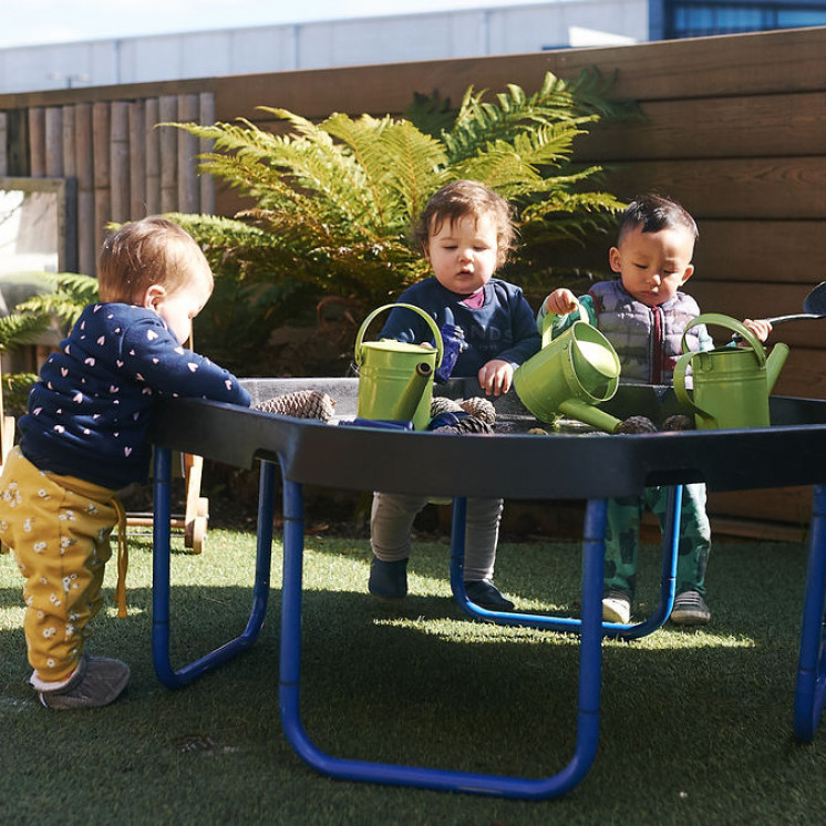 Busy Bees Hobsonville Babies outdoors