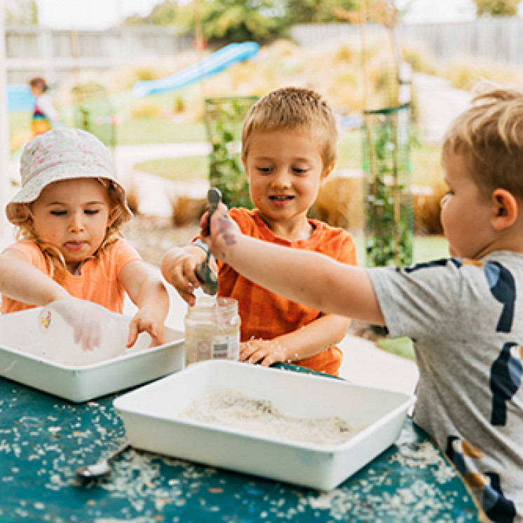 Sensory Play at Busy Bees Judsons Road