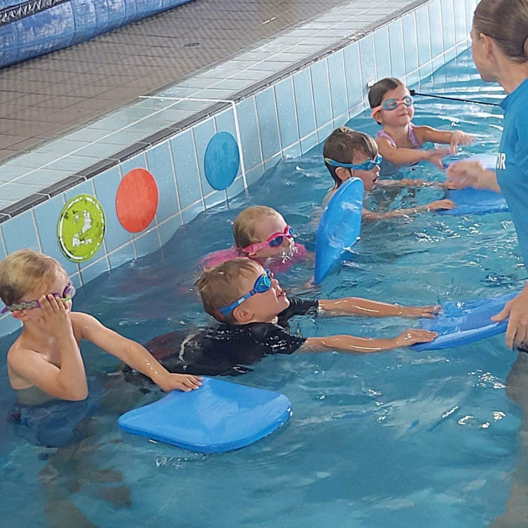 Community relationships with our local pool where children enjoy lessons during childcare time at Busy Bees Mapua