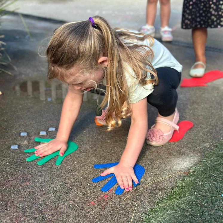 Coordination and focus for preschoolers during movement at Busy Bees Motueka