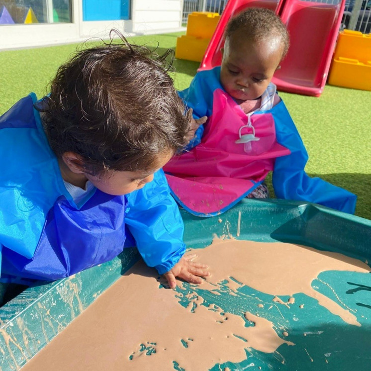 Hands on sensory magic at Busy Bees Ormiston Road
