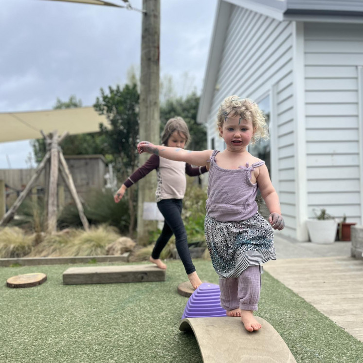 Balancing at Busy Bees Silverdale 