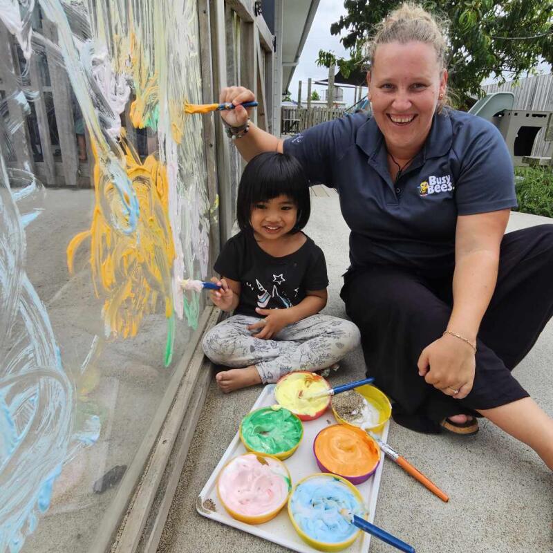 Busy Bees Te Kauwhata   Outdoor Painting