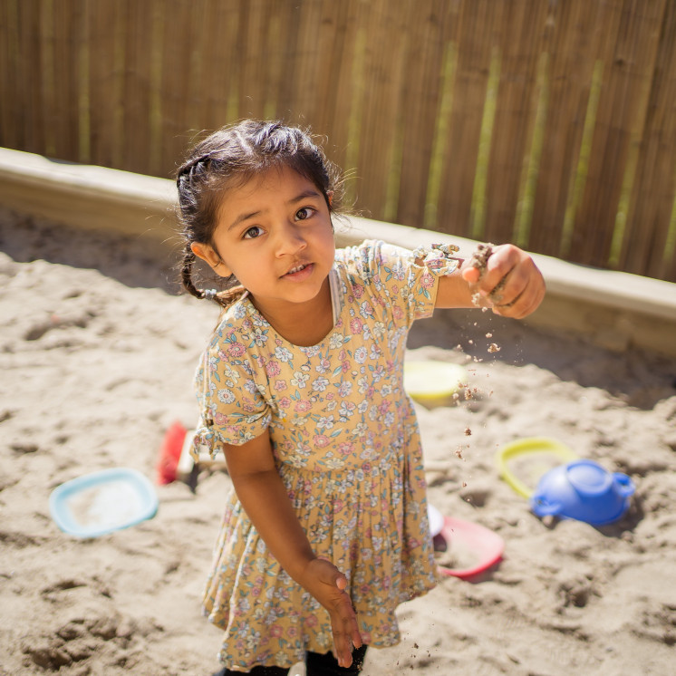 Outdoor Play at Busy Bees Whakatau Street