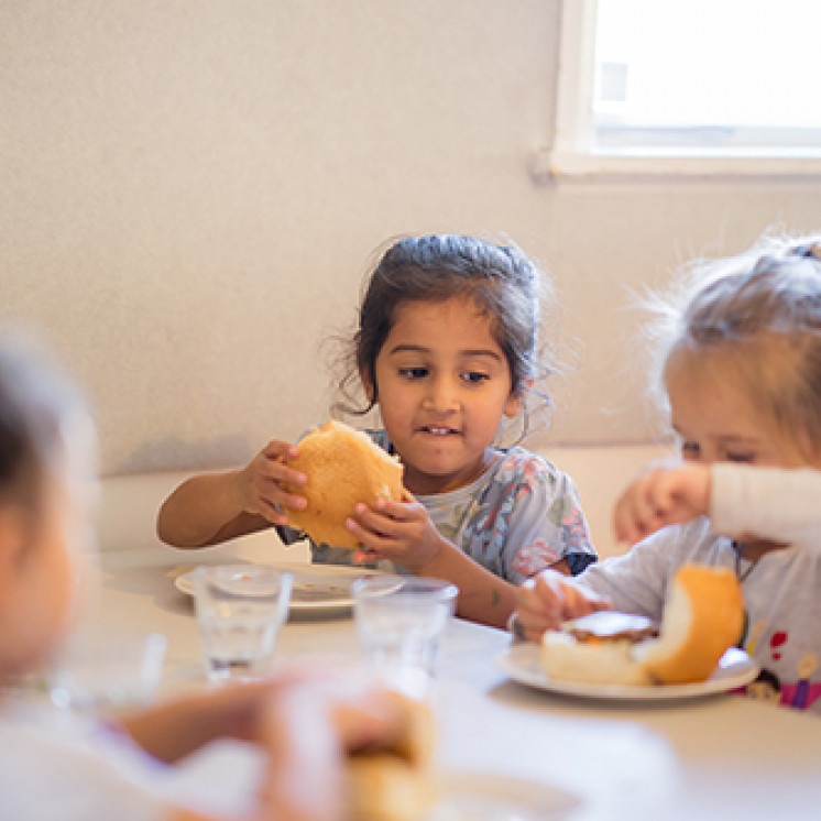 Meal times at Busy Bees Whakatau Street