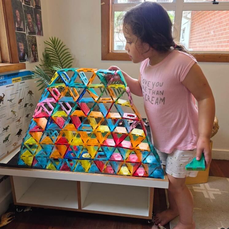 Fine motorskills practice for school readiness at Busy Bees Whau Valley
