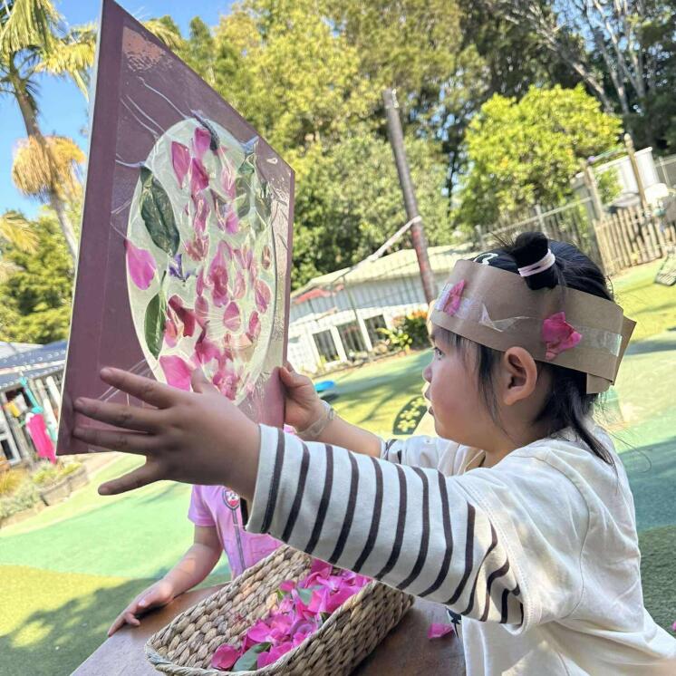 Preschool Arts and crafts at Whau Valley 