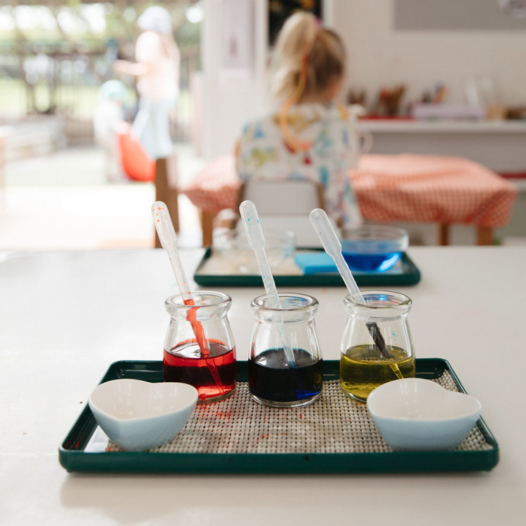 Science experiment at Grey Lynn Montessori by Busy Bees